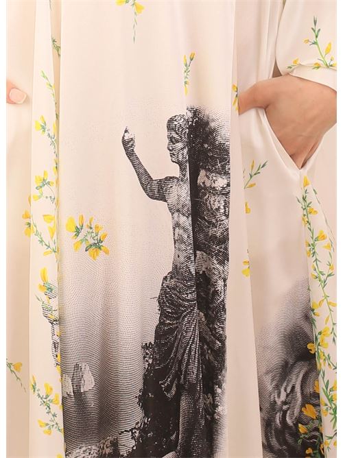 long silk dress Laboratorio Capri | GOMERAGINESTRA